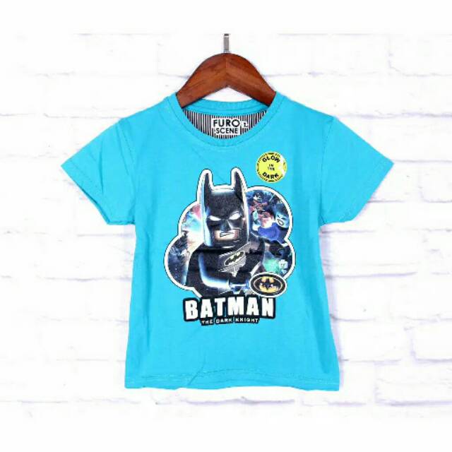 Baju anak glow in the dark nyala dalam gelap