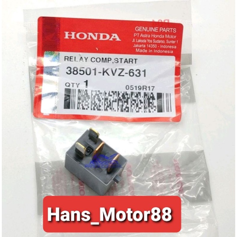 RELAY STATER KAKI 4 BEAT FI/VARIO 125/150 /SCOPPY/VERZA/CB 150