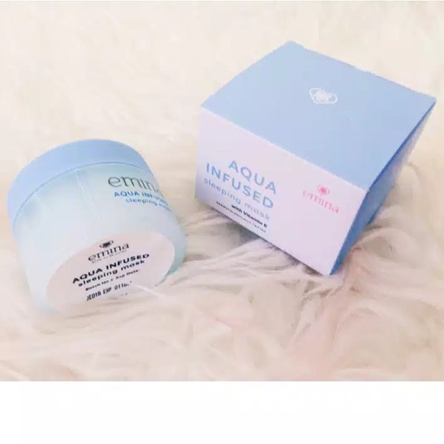 ❤️ MEMEY ❤️ EMINA Aqua Infused Sleeping Mask 30gr