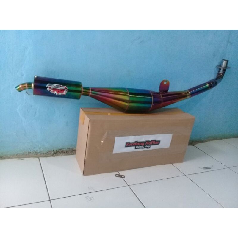 KNALPOT FIZR R9 RAINBOW