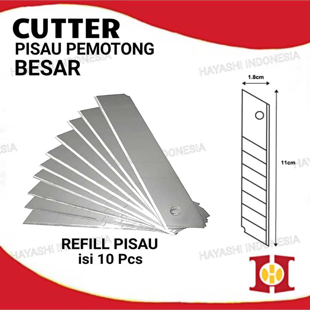 Cutter Pisau Alat Pemotong / Cutter Besar