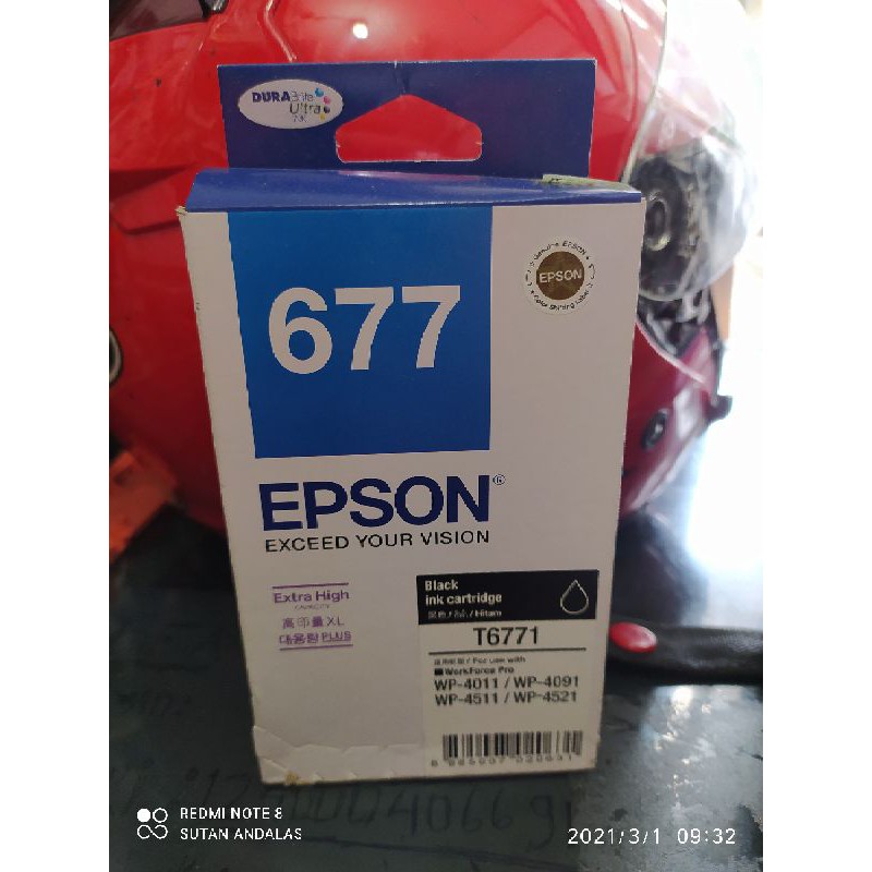 

TINTA EPSON 677 BLACK EXTRA HIGH ORIGINAL NEW