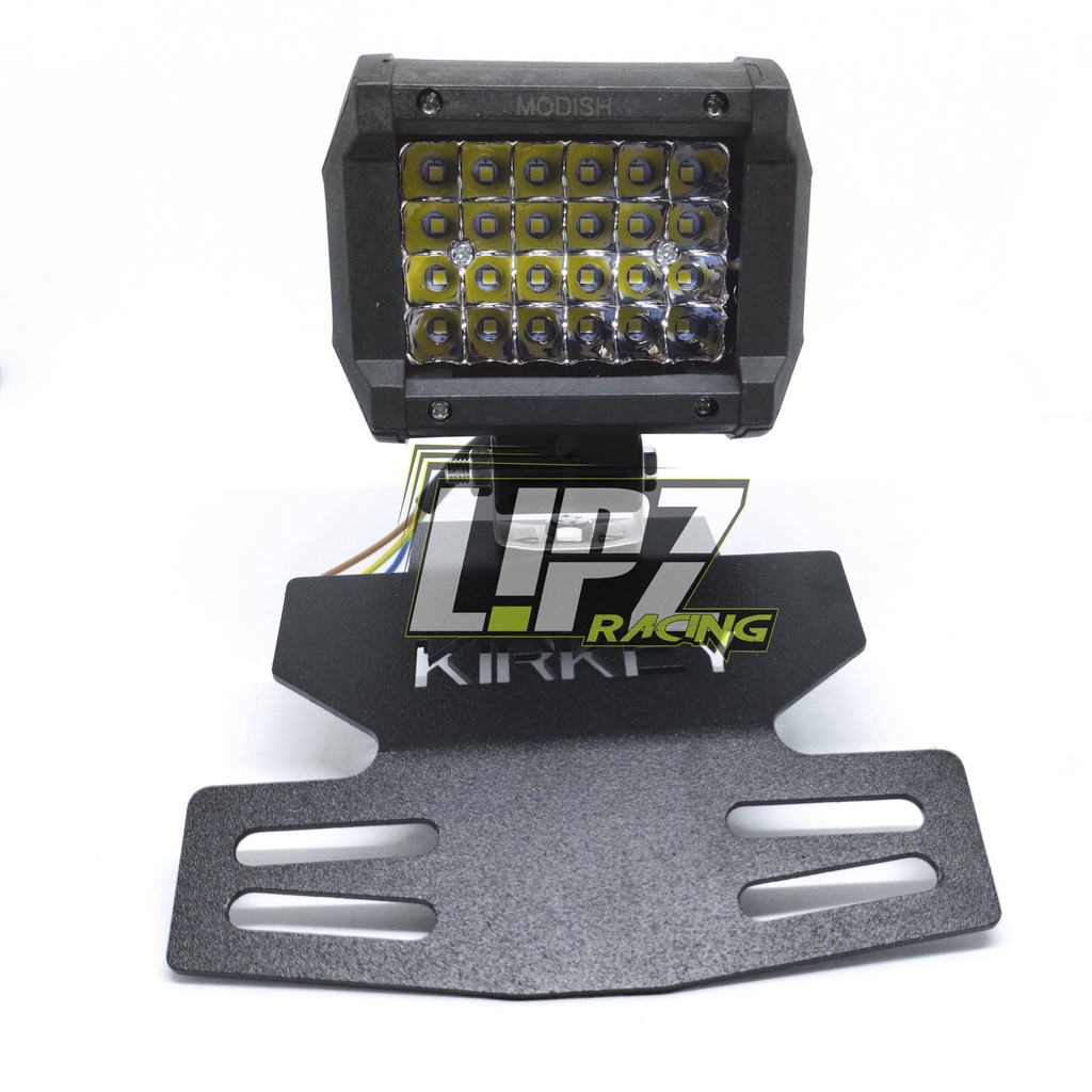 LAMPU HEADLIGHT LAMPU DEPAN LED RX-KING / RX-SPESIAL LED 24 MATA CAHAYA PUTIH + BRACKET DUDUKAN LAMPU DEPAN