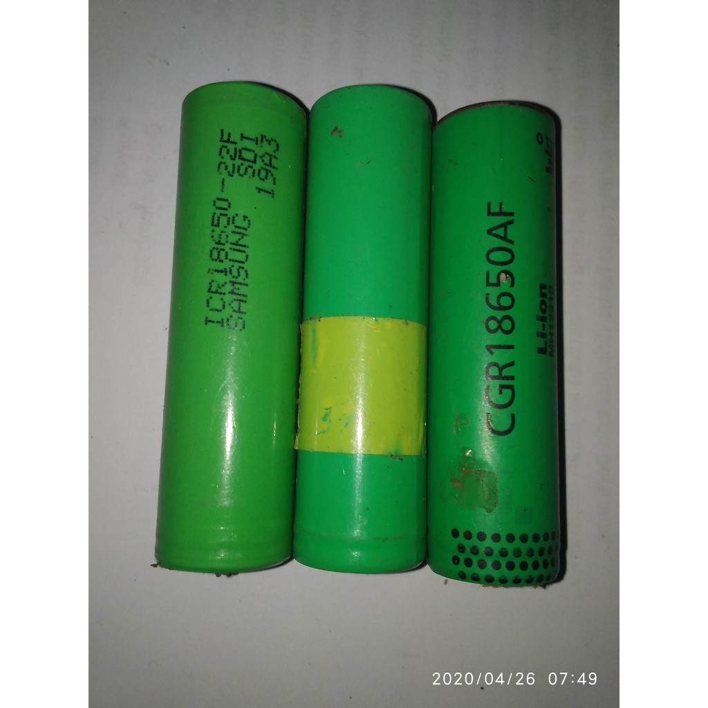 baterai bekas laptop 18650