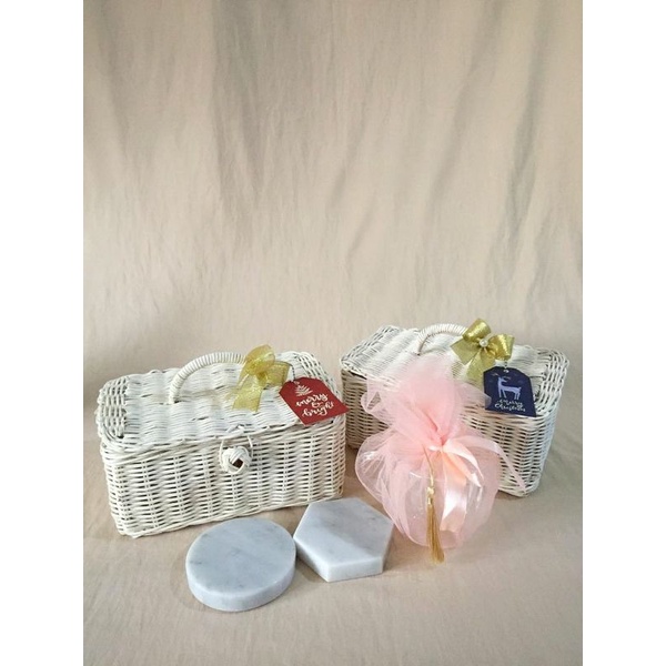 

De Marble Christmas Hampers | Hampers Natal | Tatakan Marmer