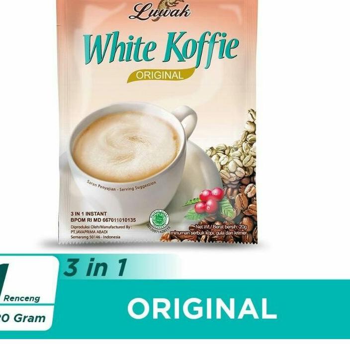 

5.5 F⚡ASH SALE/Terbaru dan terlaris/【Discount Today】/Terbaru 3.3/「Termurah」 Luwak White Coffee Original isi 10sachet @20gr ⚡iap Kirim