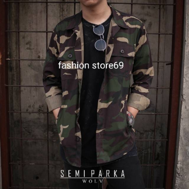Jaket Semi Parka SK3 Pria We-Wolv MV 389