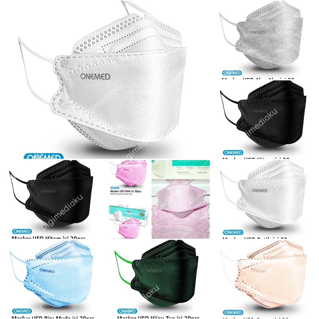 Masker Onemed KF94 Masker Medis UFO Onemed Masker Medis