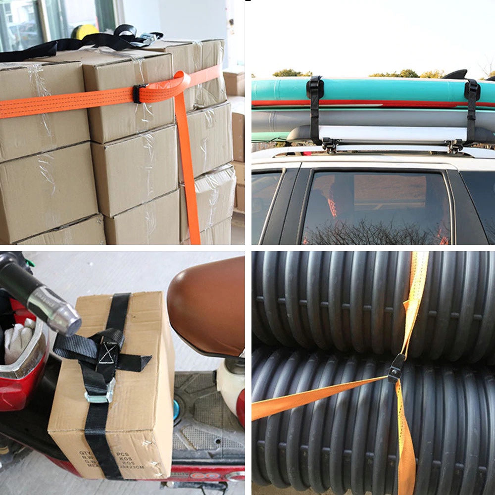 Tali Strap Pengikat Barang Tie Down Cargo Belt Rope