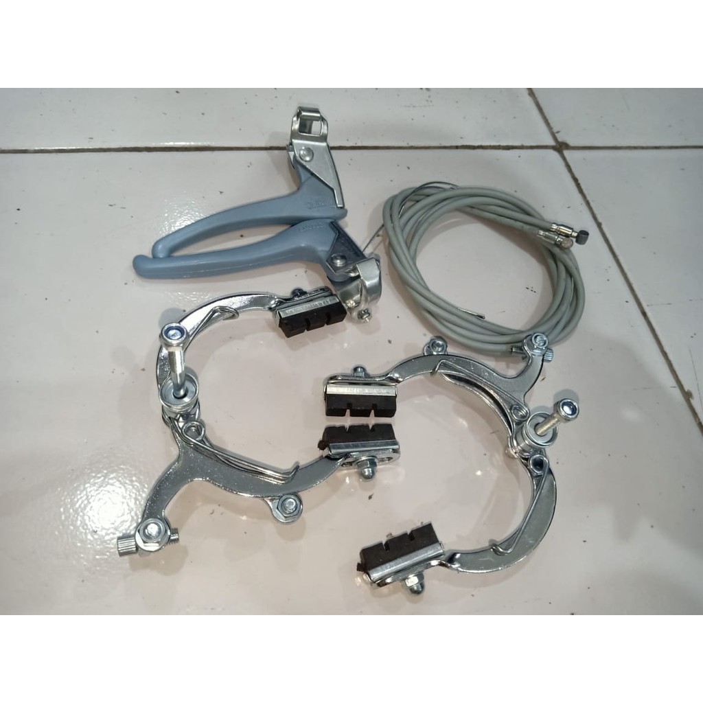 Fullset Rem U Brake, rem sepeda anak jepit Besi