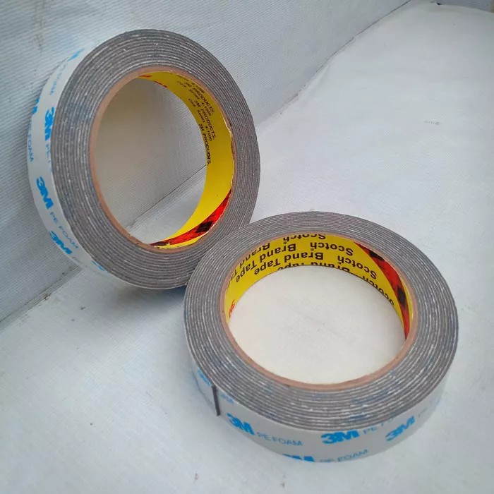 DOUBLE TAPE / LEM BOLAK BALIK PUTIH 2CM