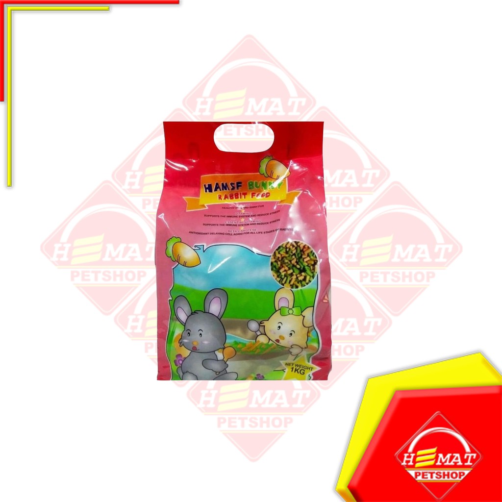 Makanan Kelinci Hams Bunny 1 Kg / Rabbit Food / Freshpack