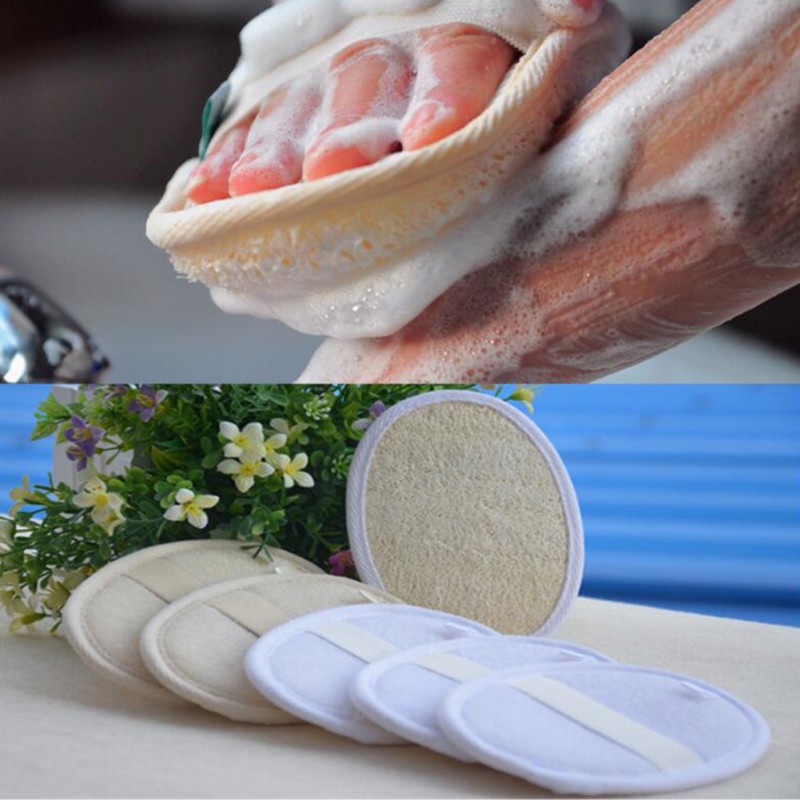 Spons mandi loofah alami / Loofah Body Sponge / Loofah Body Scrub