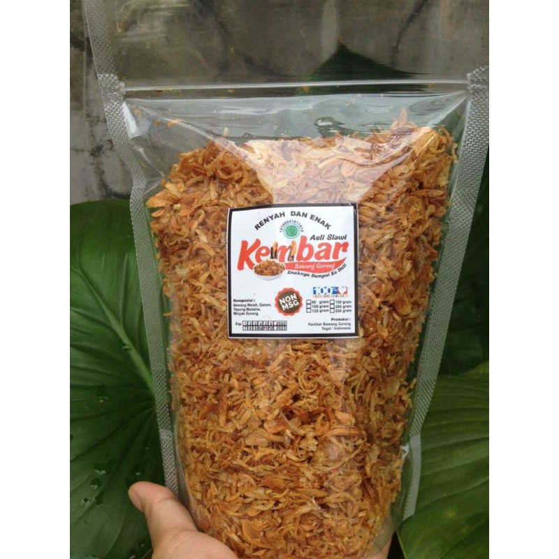 

Bawang Goreng Asli Slawi 250gr - Pouch