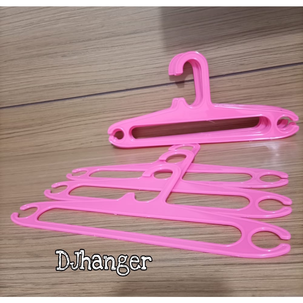 Hanger Plastik 12 Inch | Gantungan baju plastik elastis 1lusin