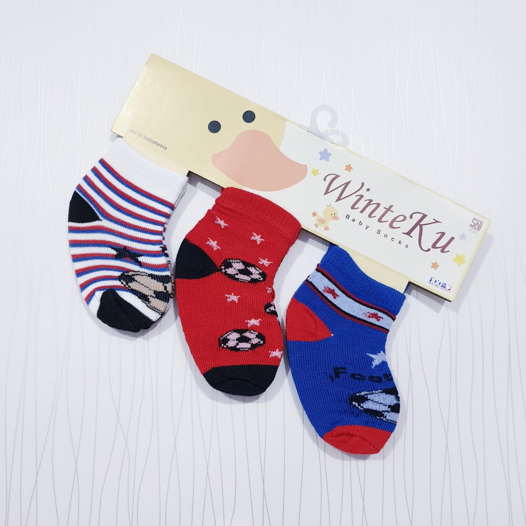 COD Kaos Kaki Winteku Anak Cowok Baby Alicia