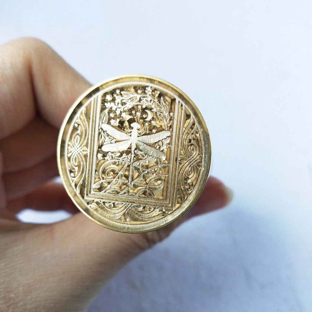

Seal Wax Stamp Pattern DIY Paint Wax - Stempel Lilin Vintage 30mm
