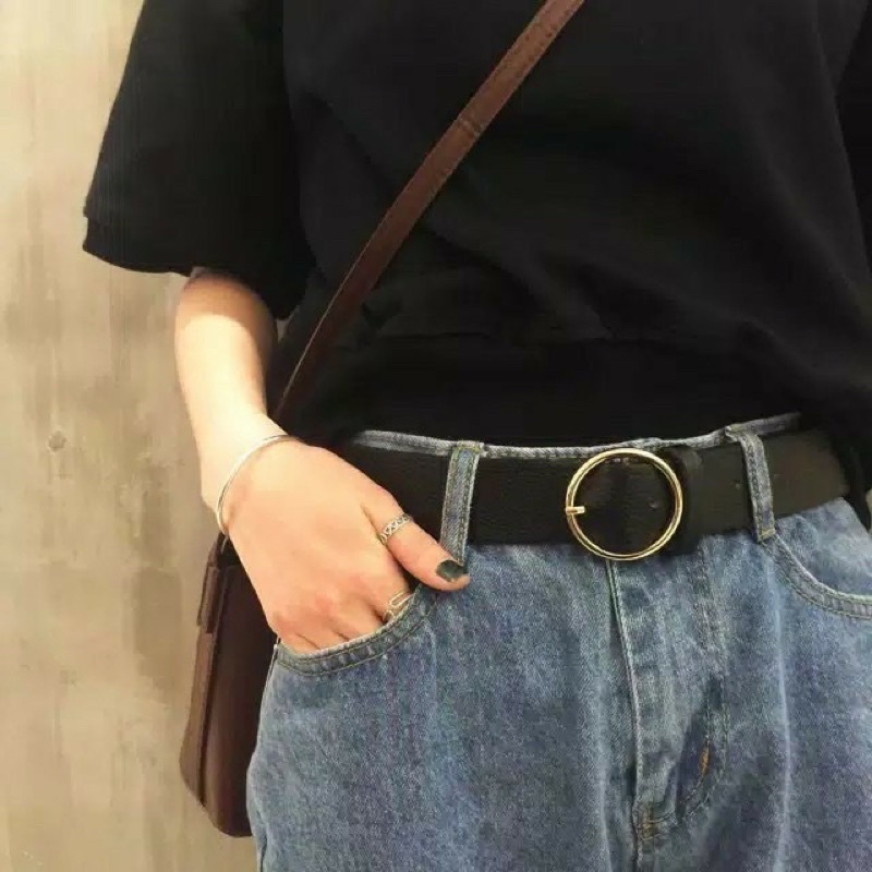 KOREAN BELT STRADIV / RING BELT SELEBGRAM / GROSIR BELT WANITA / IKAT PINGGANG