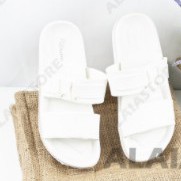 Sandal gesper SLOP wanita Ban 2 lentur impor - Laluna 1988 / sandal karet jelly wanita Ban 2-Putih