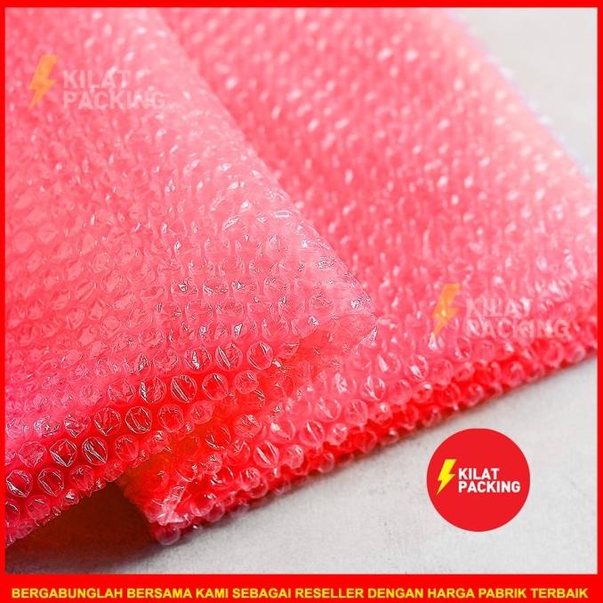 

XT070 JOSS BUBBLE WRAP DKM PLUS ANTI STATIK MERAH 125CM X 50M - BUBBLE DHF5143VFF