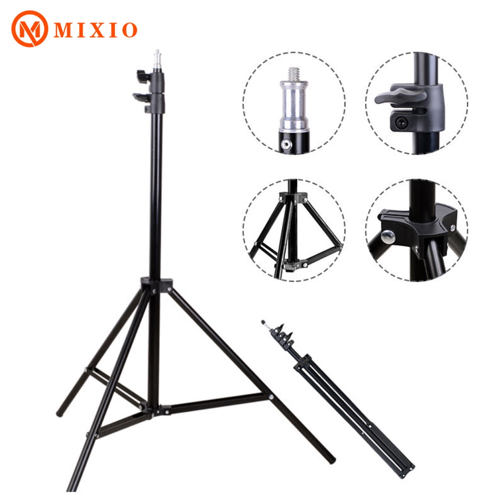 MIXIO - Tripod 2.1M for Ringlight / Kamera / Lighting / Tripod Besi