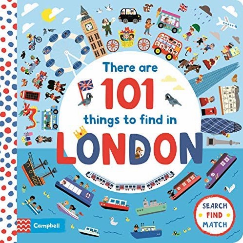New Campbell There Are 101 Sea Creatures/Dinosaurs/London In This Book