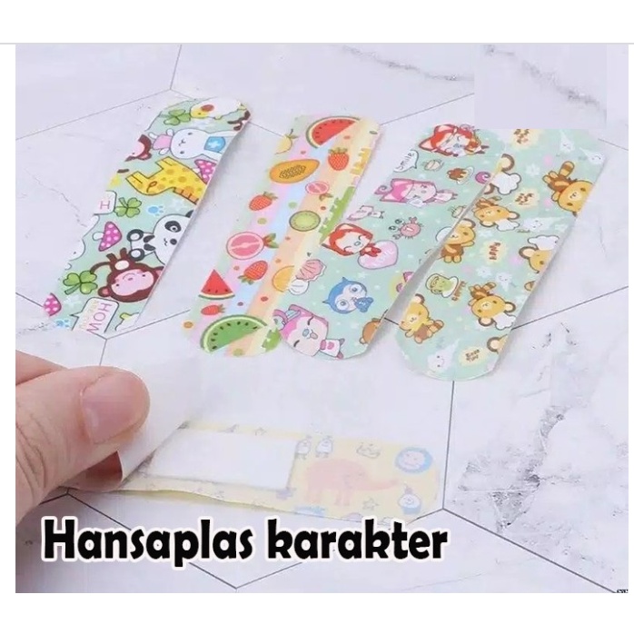 Hansaplast Karakter isi 5 Pcs / Plester Luka Anak / Hansaplas Korea