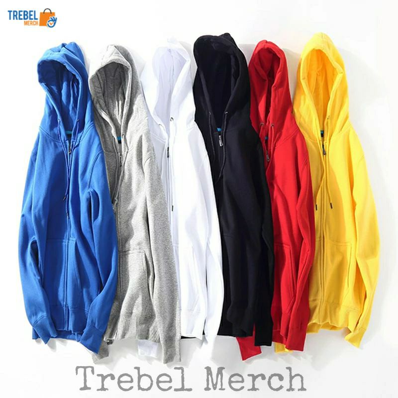 Hoodie zipper polos / zipper polos / jaket polos / hoodie premium / hoodie big size / hoodie murah /