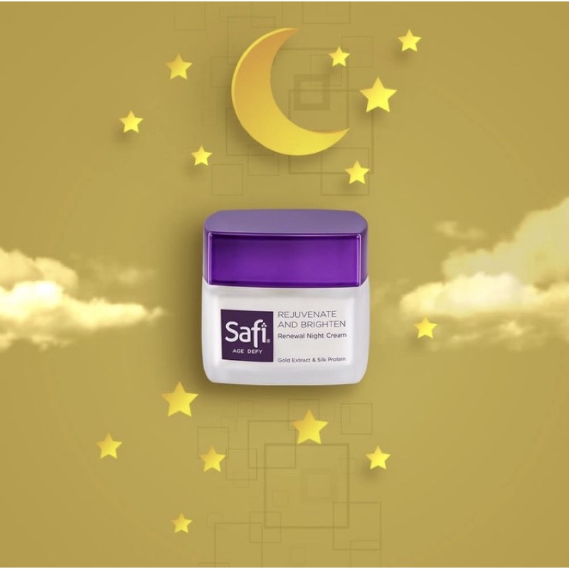 SAFI REJUVENATE AND BRIGHTEN RENEWAL NIGHT CREAM