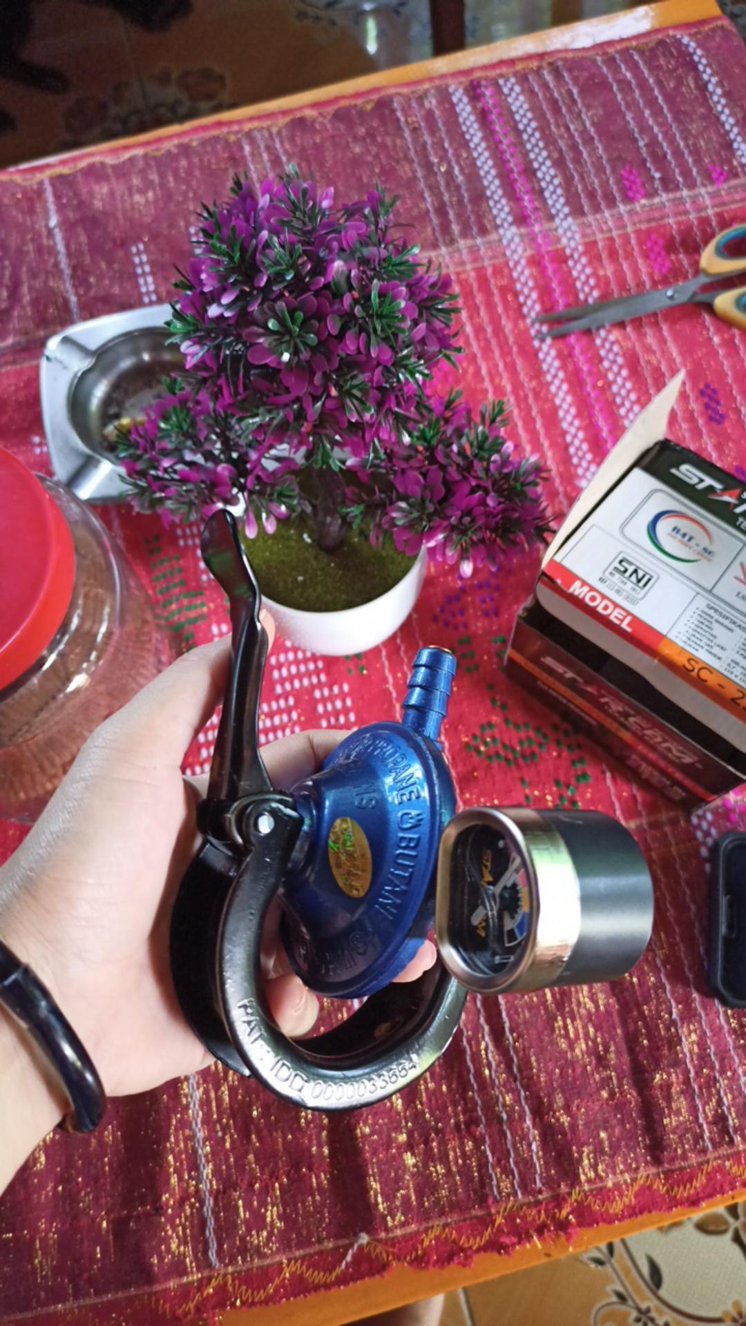 Regulator Starcam Meter Sc.23m Dua Sistem Pengaman Star Cam Anti Bocor Sni Original