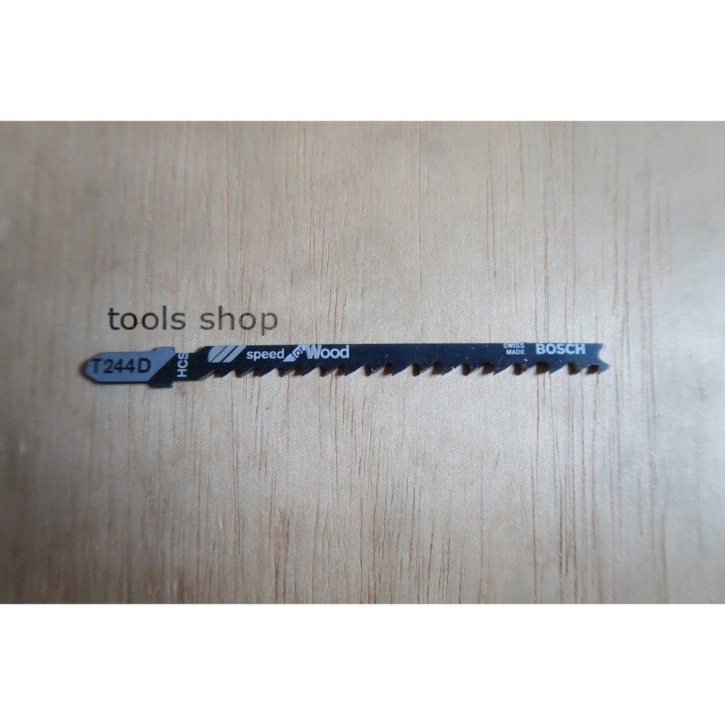 BOSCH Jigsaw Blade T244D / Pisau Jigsaw Bosch Speed For Wood