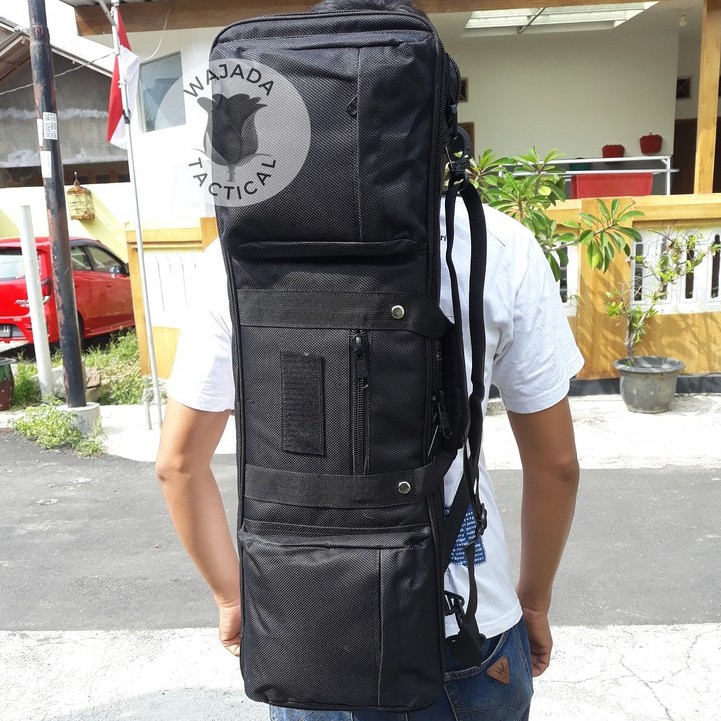 Tas Senapan 80 cm Isi 2 Unit Gun Bag Tas Senjata TNI POLRI