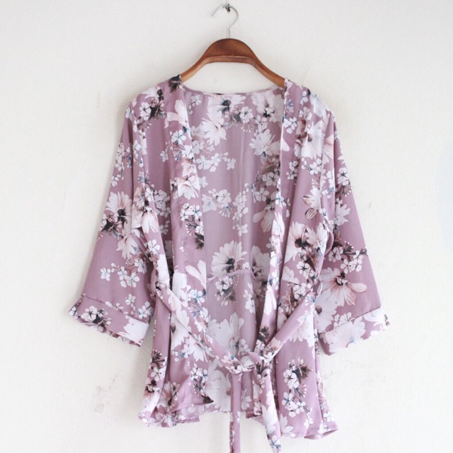 Outer motif bunga, outer ikat depan, outer, outer bunga, outer bagus, outer murah, outer motif