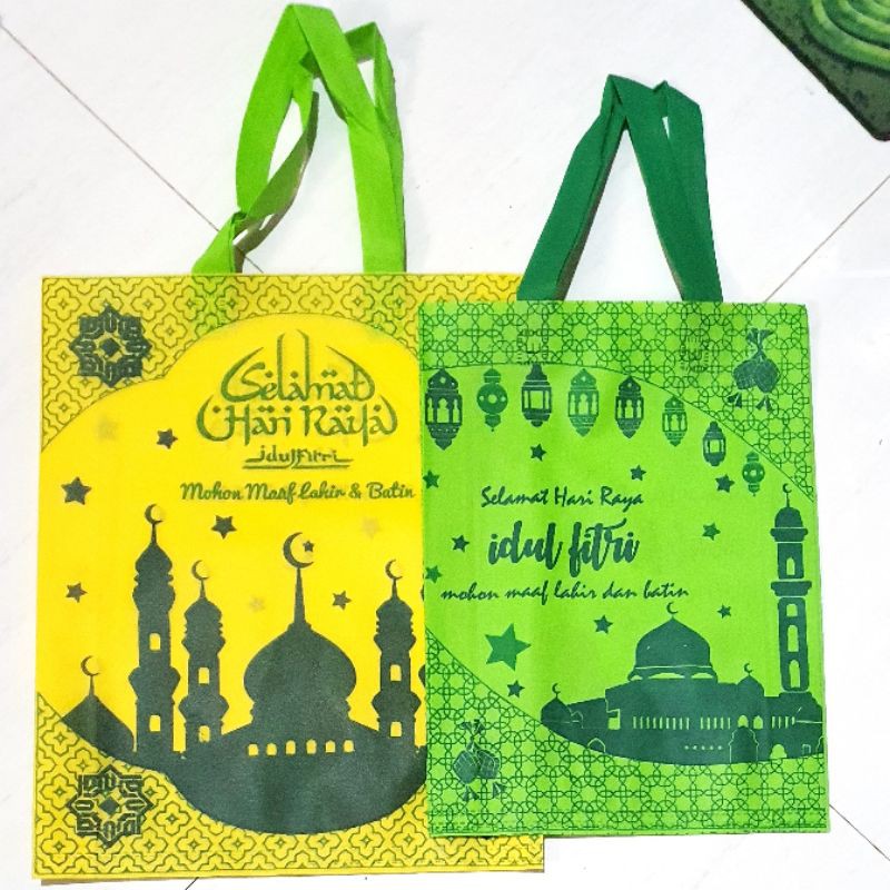 

Tas Spunbond IDUL FITRI LEBARAN Goodie Bag Parcel