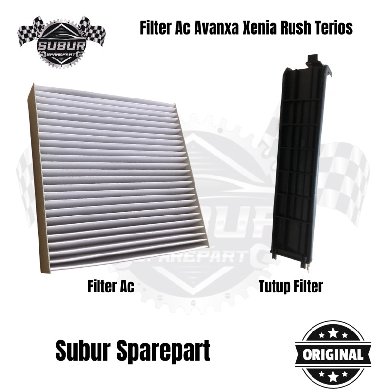 Filter Ac + Tutup Filter Ac Avanza Calya Rush Original Toyota