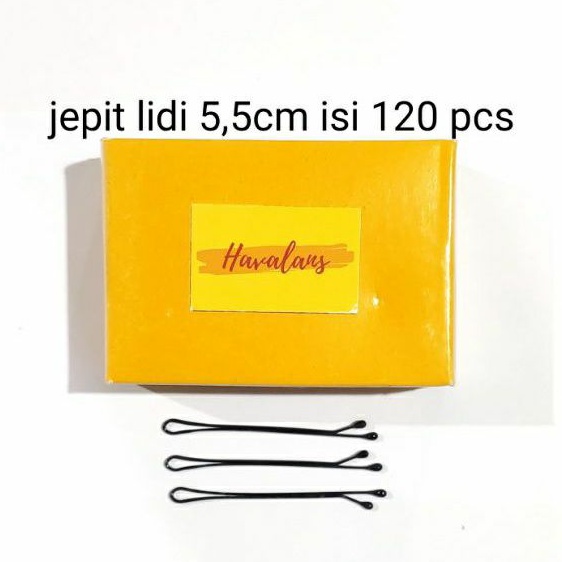 Jepit lidi pentul 5,5 cm isi 120pcs