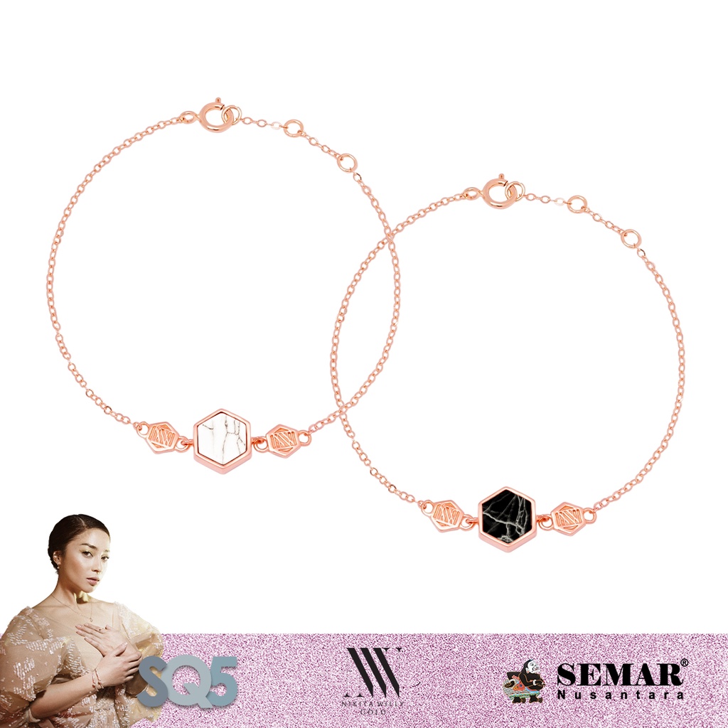 Nikita Willy Gold Gelang Emas Renaissance Castella 10K Semar Nusantara