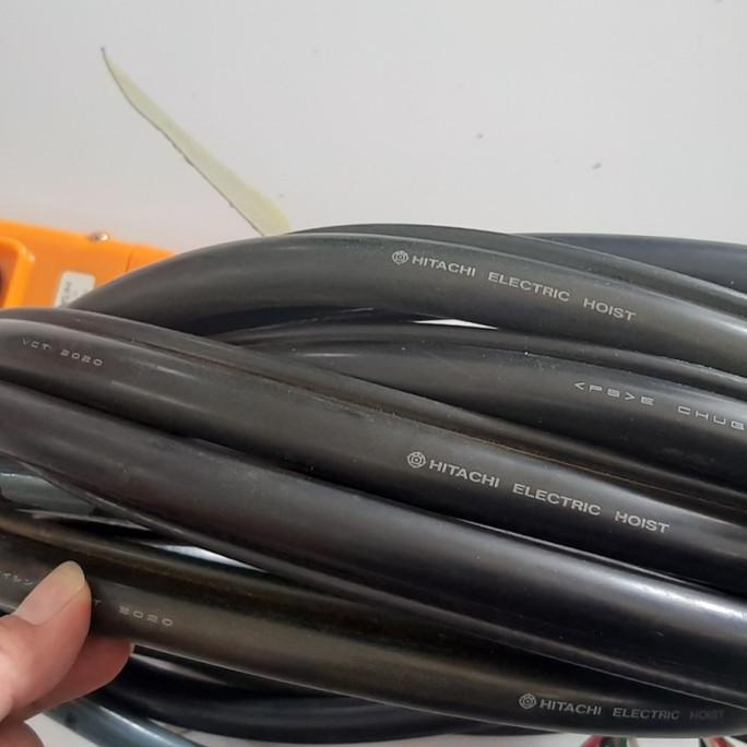 Pushbutton Pendant Hitachi 6 Tombol Single Speed + Kabel Panjang 8 Mtr