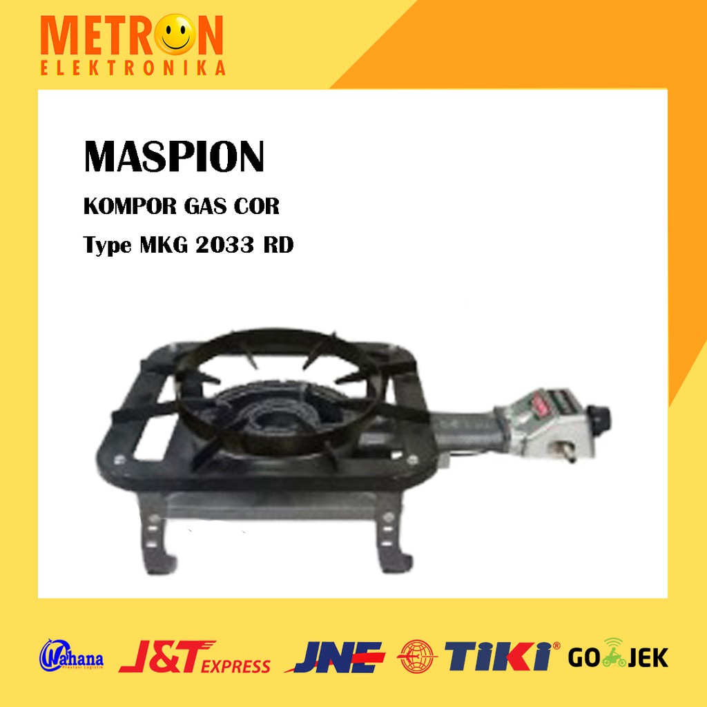 MASPION MKG 2033 RD / KOMPOR GAS COR TINGGI 15CM / MKG2033RD