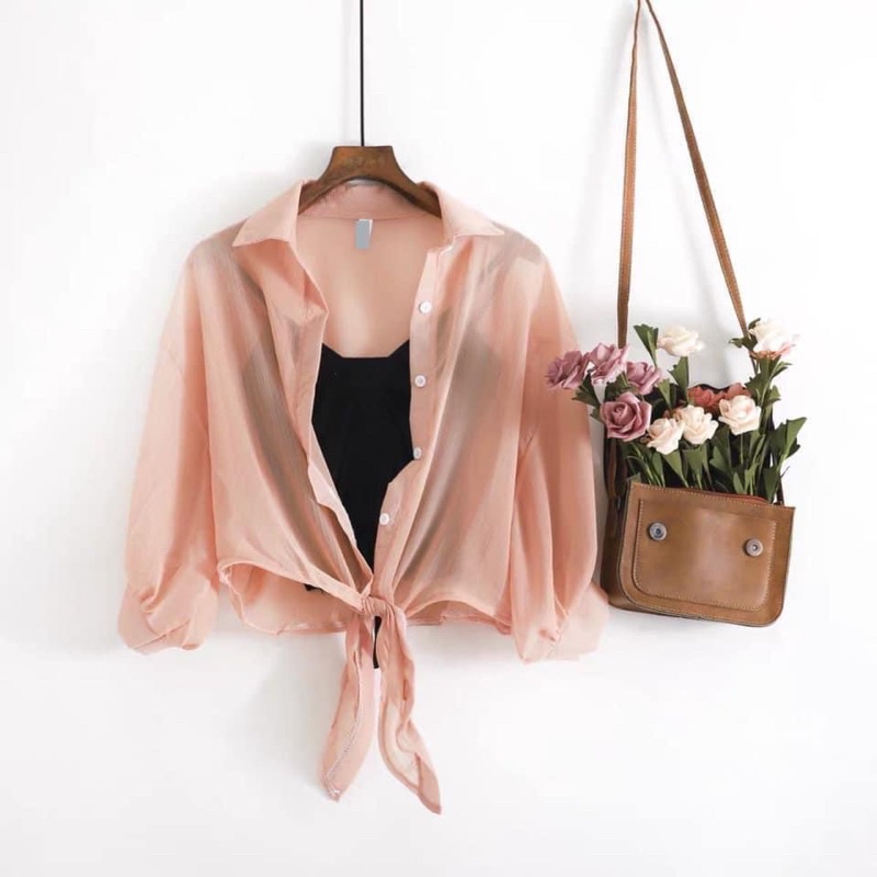 RD - SY FASHION HEM GIYOMI - KEMEJA WANITA BASIC TOP (S02)-1