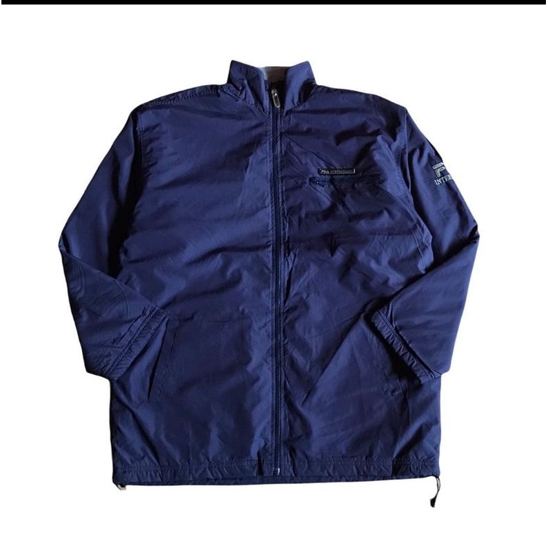 Preloved Bakulan Secondbrand Jaket Track Fila