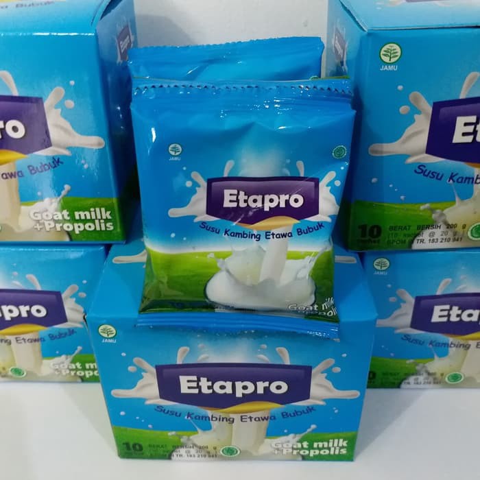 

Promo Susu Kambing Etawa plus Propolis Bubuk ETAPRO Asli Original POM BPOM