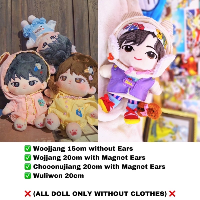 [READY STOCK] Wonwoo SEVENTEEN Doll