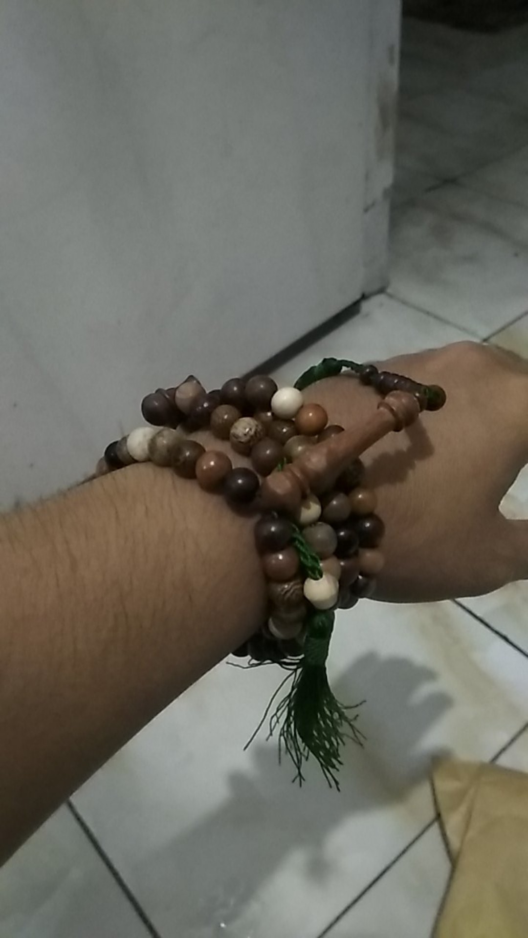 Barang Antik Tasbih 17 Macem Kayu 99butir 8mm Asli Natural 1 Kayu Aren 2 Kayu Raja 3 Kayu
