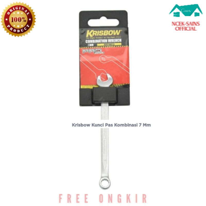 Krisbow Kunci ring pas 7mm