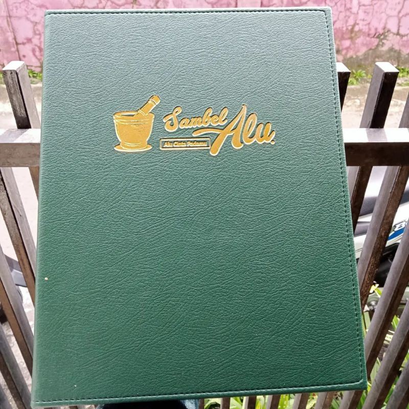 

cover menu ukuran A4 Ring