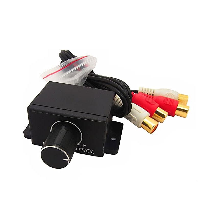 Power Amplifier Volume Regulator Potentiometer RCA - LC-1 - Black