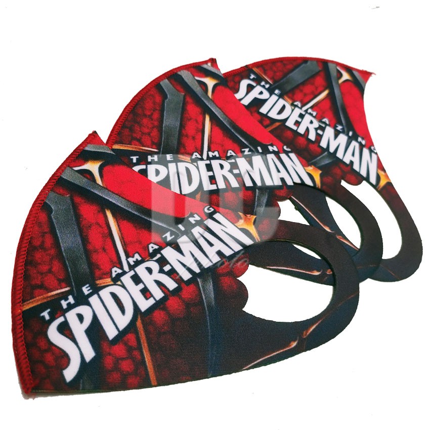 Masker Anak Scuba Premium Motif Spiderman Doraemon Superman Mobile Legends (Bisa Pilih Motif)