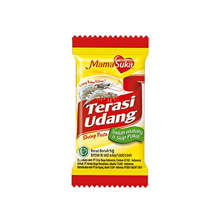 

Terasi Udang Mama Suka Sachet isi 5 Pcs x 4 gr