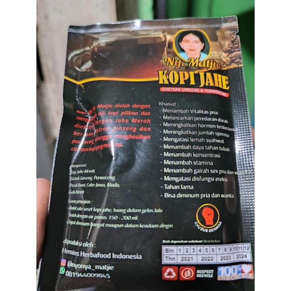 

kopi jahe ny. matjie